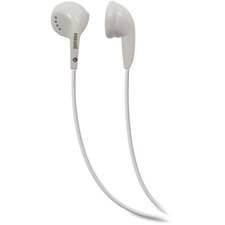 Maxell 190599 Eb-95 White Earbuds - Stereo - White - Wired - Earbud - 