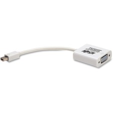 Tripp TRP P13706NVGA 6in Mini Displayport To Vga Adapter Active Conver