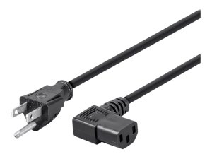 Monoprice 7683 Right Angle Power Cord Cable 3ft