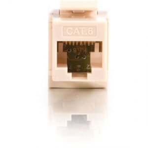 C2g 35209 Cat6 180 Keystone Jack Ivory