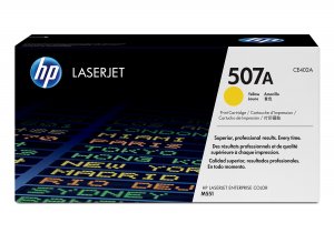 Original Hp CE402A Hp 507a () Toner Cartridge - Single Pack - Laser - 