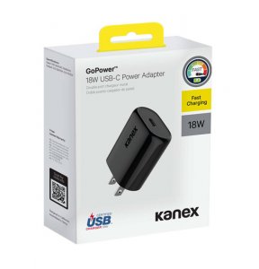 Kanex K160-1526-USBK Premium Usb-c Fast Charger With P