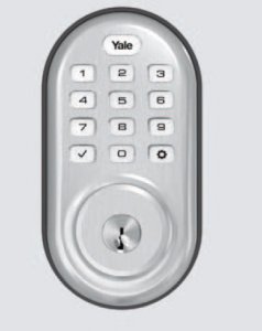 Yale YRD216-ZW2-619 Assure Lock Zw Pb Keyed Satin