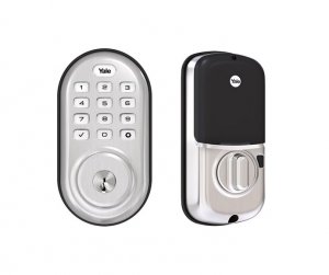 Yale YRD216-ZW2-619 Assure Lock Zw Pb Keyed Satin