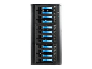 Istar DAGE1240BL-3MS Usa 12-bay 3.5in Minisa Tower Black