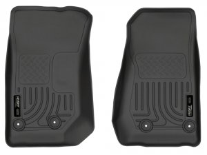 Husky 18041 Front Floor Liners For 14-18 Jeep Wrangler Jk 4 Door