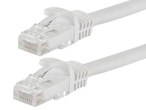 Monoprice 9825 Flexboot Cat6 24awg  Cable_ 14ft White