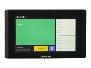 Black RS-TOUCH7-W Room Scheduler 7 In Wall