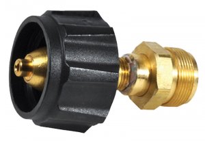 Mr F276133 Propane Bulk Cyl Adapter W Appliance End Fitting  Acme Nut