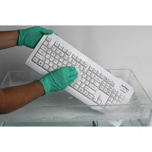 Seal SSWKSV208ES Silver Seal Medical Grade Keyboard - Dishwasher Safe 