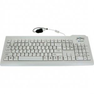 Seal SSWKSV208ES Silver Seal Medical Grade Keyboard - Dishwasher Safe 