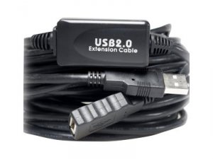 Unc USB-AAF-50F-ACT 50ft Usb 2.0 Active Repeater Cable, A Male - A Fem