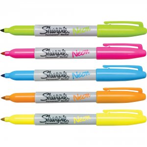 Dymo 1860443 M Sharpie Fine 8 Clr Set Carded