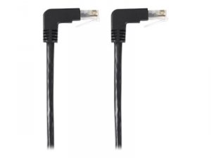 Black EVNSL27E-0003-90DD 3ft Bk Cat5e Angled Cable