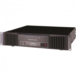 Bogen BG-X600 Black Max Amplifier  600 Watt Per Channel