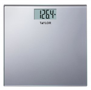 Elizabeth 7558-4192S Glass Digital Scale Silver