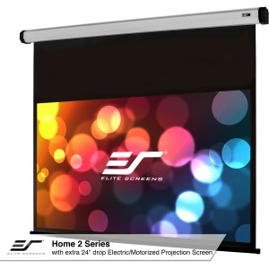 Elitescreens HOME100IWH2-E24 Elite Screens Home2 Series, 100 Diagona