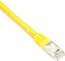 Black EVNSL0172YL-0003 Cat5e Shld Patch Cable 3 Feet 26 Awg