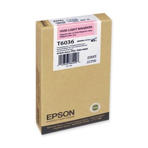 Original Epson EPST603600 T603600 Vivid Light Magenta Ultrachrome K3 I