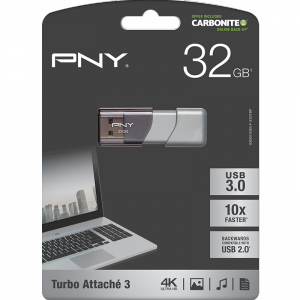 Pny P-FD32GTBOP-GE Pny Memory Flash P-fd32gtbop-ge 32gb Usb Turbo 3.0 