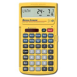 Calc CAL4019 Material Estimator