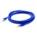 Addon ADD-18FCAT6A-BLUE 18ft Rj-45 (male) To Rj-45 (male) Blue Snagles