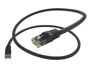 Unc PC6-02F-BLK-S Unirise 2ft Cat6 Snagless Unshielded (utp) Ethernet 