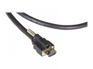 Black VCL-HDMIDVI-002M Locking Hdmi To Dvi Cable, 2 M 65 Ft