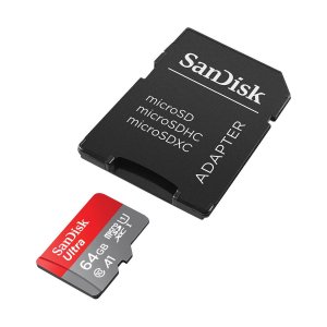 Sandisk SDSQUA4-064G-AN6IA 64gb Ultra Usd 120mbs C10 Uhs