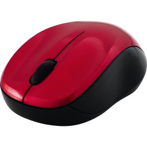 Verbatim 99780 Silent Wireless Blue Led Mouse - Red - Blue Led - Wirel