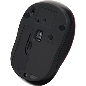 Verbatim 99780 Silent Wireless Blue Led Mouse - Red - Blue Led - Wirel