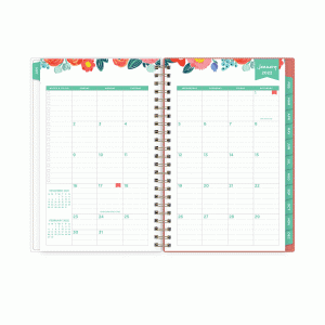 Blue 137361 Planner,dd Florsk 8x5 Wm