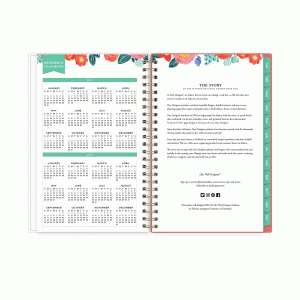 Blue 137361 Planner,dd Florsk 8x5 Wm