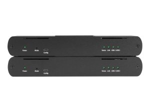 Black ICU504A Usb 3.1 Extender 4 Port Over Catx