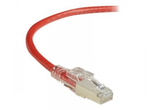 Black C5EPC70S-RD-10 Gigabase 3 Cat5e. Shielded Patch Cord