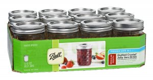 Newell 67099 12ct Wide Mouth Quart Jars