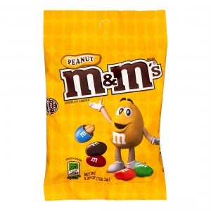 Mars M&M PEANUT 5.3OZ To Thank You For Your Business A 5.3 Oz. Peg Bag