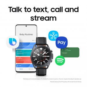 Samsung SM-R840NZKAXAR Galaxy Watch3 Ss - 45mm Mystic