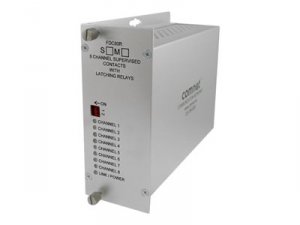 Comnet FDC80RM1 8 Channel Contact Closure Receiver  Mm  1 Fiber