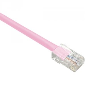 Unirise PC6-03F-PNK Cat6 Gigabit Ethernet Patch Cable, Utp, Pink, 3ft