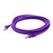 Addon ADD-10FCAT6A-PURPLE 10ft Rj-45 Mm Cat6a Purple Cu Patch Cbl