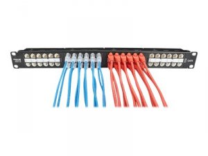 Black C6PC28-BL-01 Slim-net Cat6 Patch Cable Blue 1ft