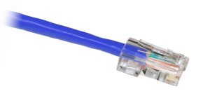 Cp C6-BL-02-O 2ft Clearlinks Cat6 Blue 550mhz