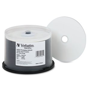 Verbatim 94854 (r)  4.7gb 8x Datalifeplus(r) White Inkjet Printable-hu