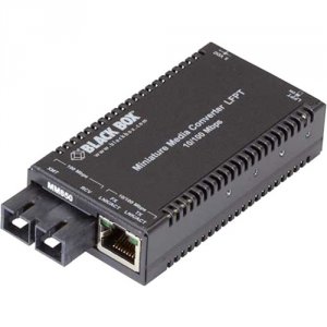 Black LHC041A-R4 Extend Lan Reach With Fiber Converters