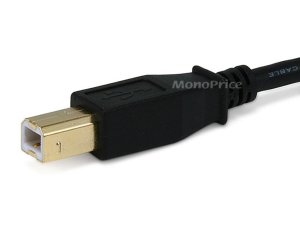 Monoprice 5440 Usb 2 A Mb M 2824awg Cable 15ft