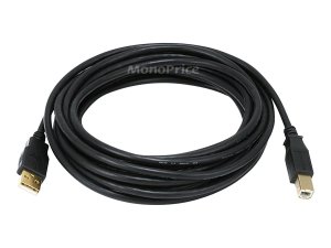 Monoprice 5440 Usb 2 A Mb M 2824awg Cable 15ft