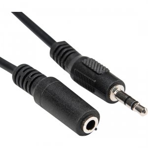 Rocstor Y10A223-B1 6ft1.8m Mini Stereo Mf 3.5mm