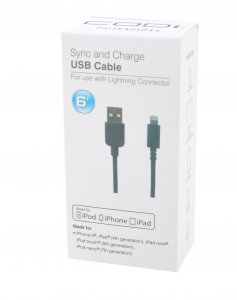 Codi A01044 6in Lightning Cable