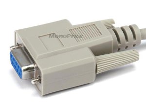 Monoprice 460 At Modem Db9fdb25m Molded Cable 1ft